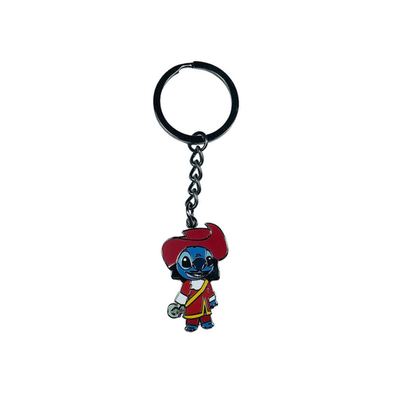 Keychain – Experiment 626 Stitch as Captain Hook from Lilo & Stitch – Disney Fantasy