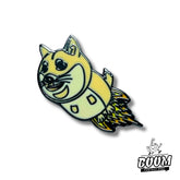 Pin's – Shiba Inu de Dogecoin – Objet de collection en cryptomonnaie