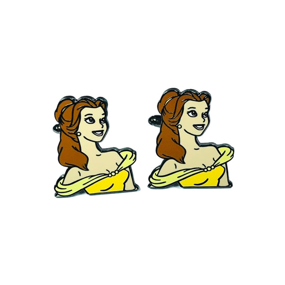 Cufflinks – Belle from Beauty and the Beast – Disney Fantasy