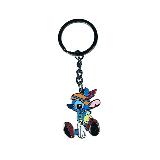 Keychain – Stitch as Pinocchio from Lilo & Stitch – Disney Fantasy