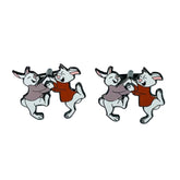 Cufflinks – Skippy and Sis Bunny from Robin Hood – Disney Fantasy