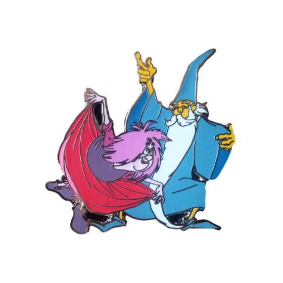 Pin – Madam Mim and Merlin from The Sword in the Stone – Disney Fantasy