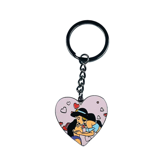 Keychain – Aladdin and Princess Jasmine from Aladdin – Disney Fantasy