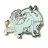 Pin – Simba Nala y Zazu de El Rey León Disney Fantasy