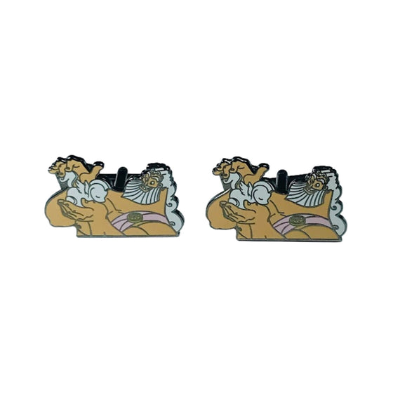 Cufflinks – Zeus and Pegasus from Hercules – Disney Fantasy