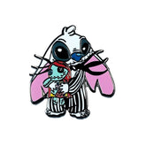 Pin's – Stitch en Jack Skellington de Lilo & Stitch et L'Étrange Noël de Monsieur Jack – Disney Fantasy