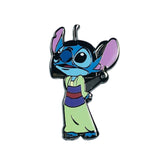 Pin's – Stitch en Mulan de Lilo & Stitch – Disney Fantasy