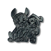Pin – Simba de El Rey León y Stitch de Lilo & Stitch – Disney Fantasy