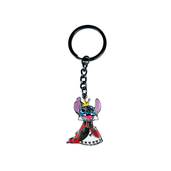 Keychain – Experiment 626 Stitch As Queen of Hearts from Lilo & Stitch – Disney Fantasy