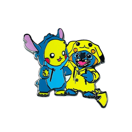 Pin – Stitch and Winnie the Pooh from Lilo and Stitch – Disney Fantasy