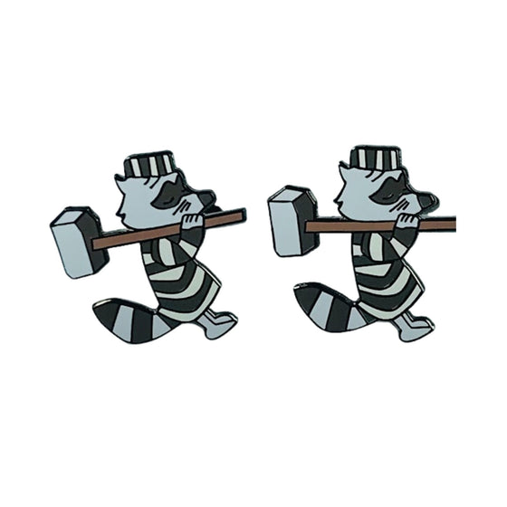 Cufflinks – Recurring Raccoon from Robin Hood – Disney Fantasy