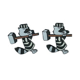 Cufflinks – Recurring Raccoon from Robin Hood – Disney Fantasy