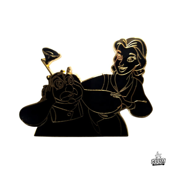 Pin – Belle and Maurice from Beauty and the Beast – Disney Fantasy