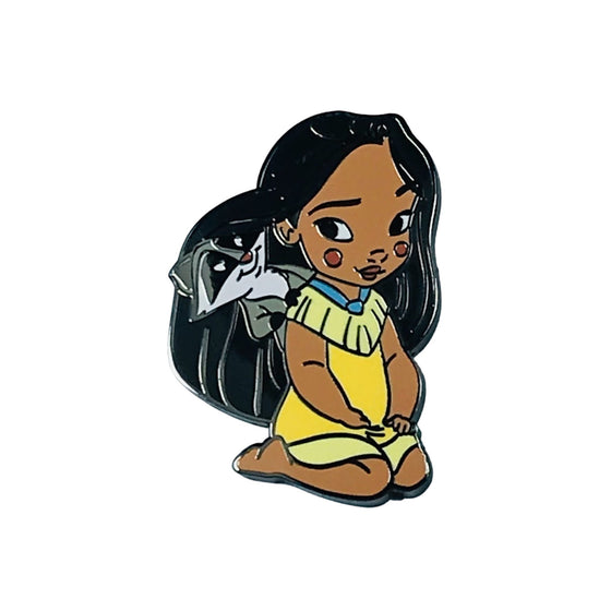 Pin – Baby Pocahontas and Meeko from Pocahontas – Disney Fantasy