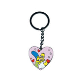 Llavero – Homer Simpson y Marge Simpson de Los Simpson – Disney Fantasy