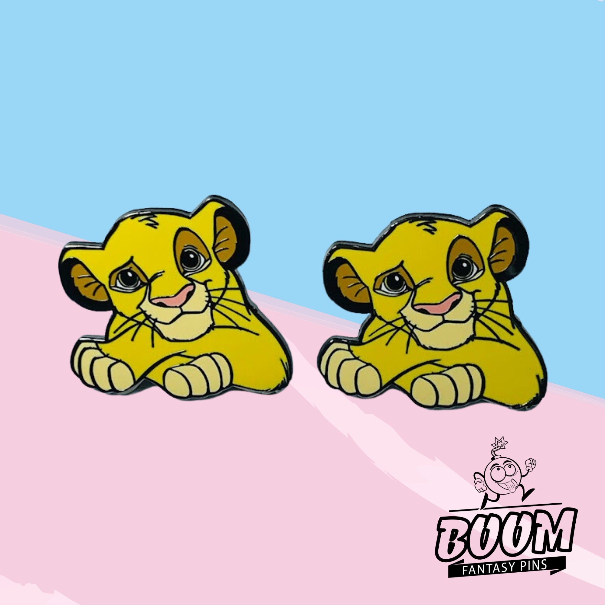 Boutons de manchette – Simba du Roi Lion – Disney Fantasy