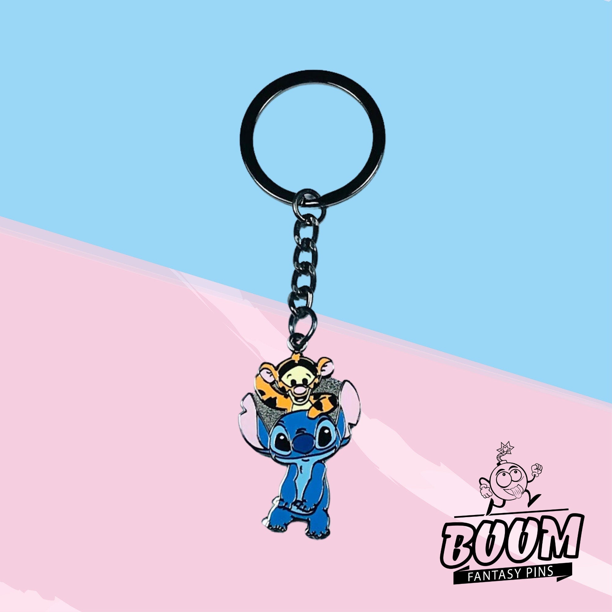 Llavero – Stitch y Tigger de Lilo y Stitch – Disney Fantasy