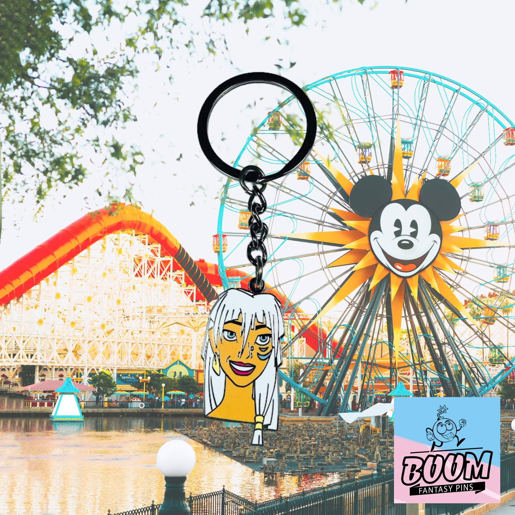 Llavero – Reina Kida de Atlantis: El Imperio Perdido – Disney Fantasy