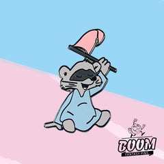 Pin – Mapache de Robin Hood Disney Fantasy