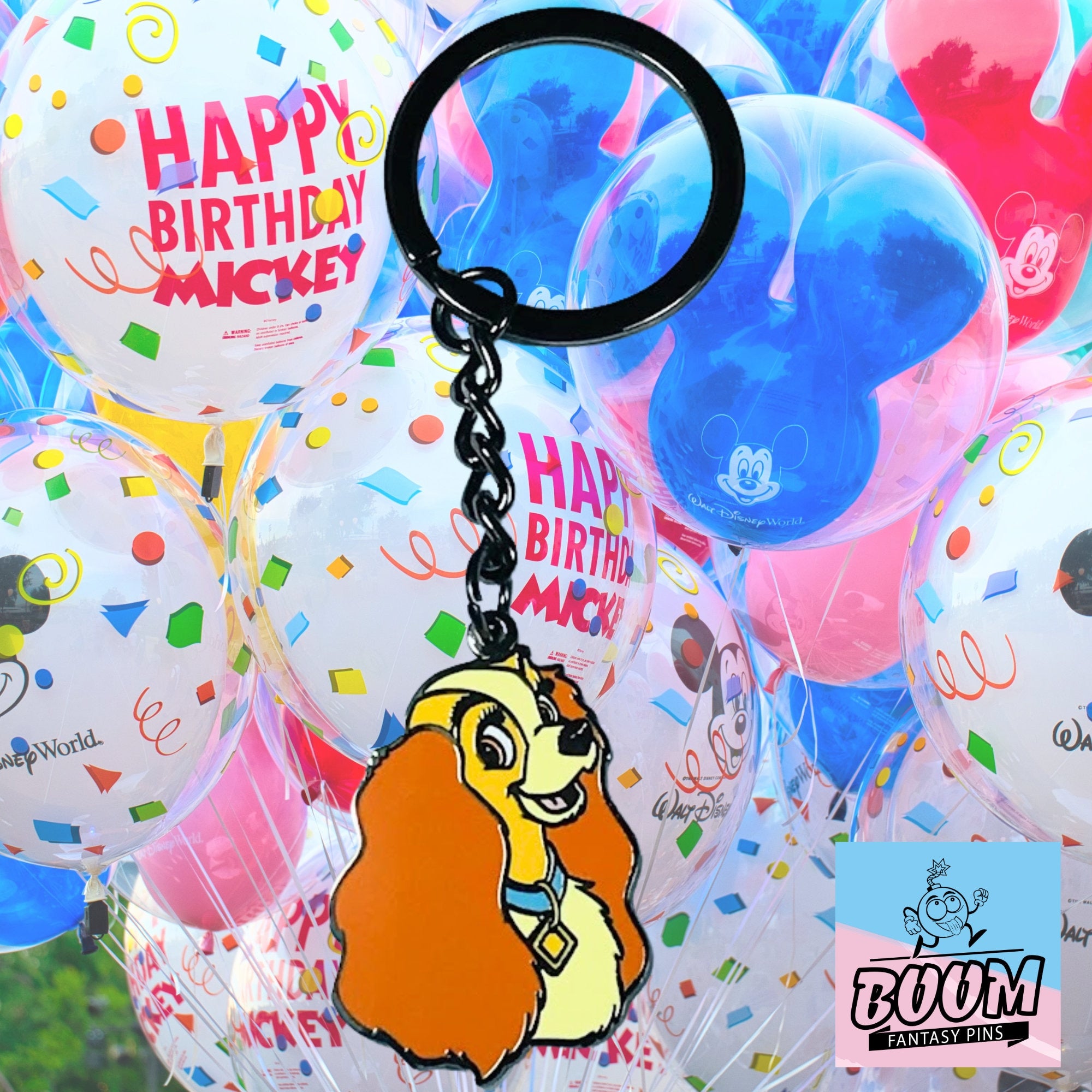 Llavero – Dama de La Dama y el Vagabundo – Disney Fantasy