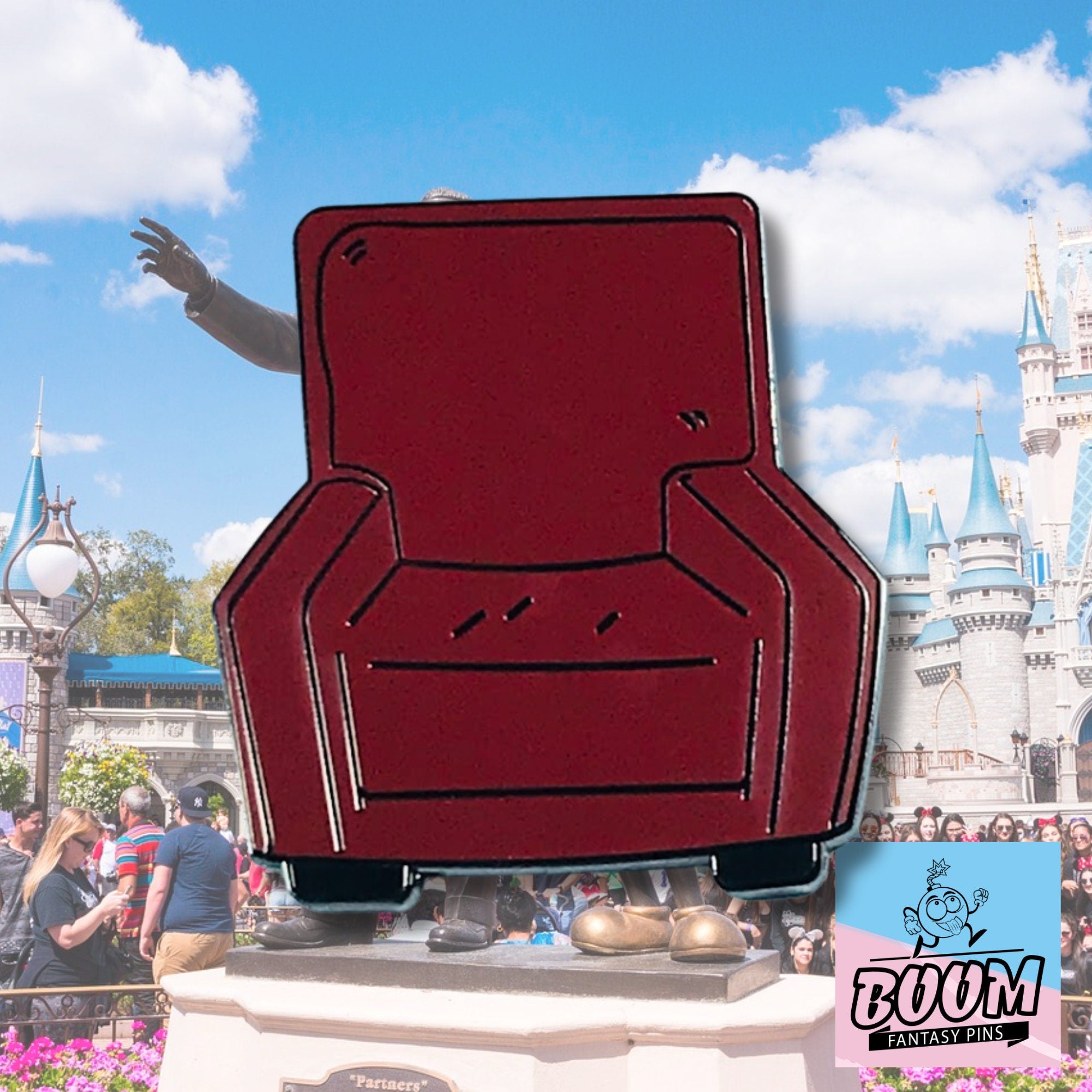Pin – Sillón de Disney Fantasy – Disney Fantasy