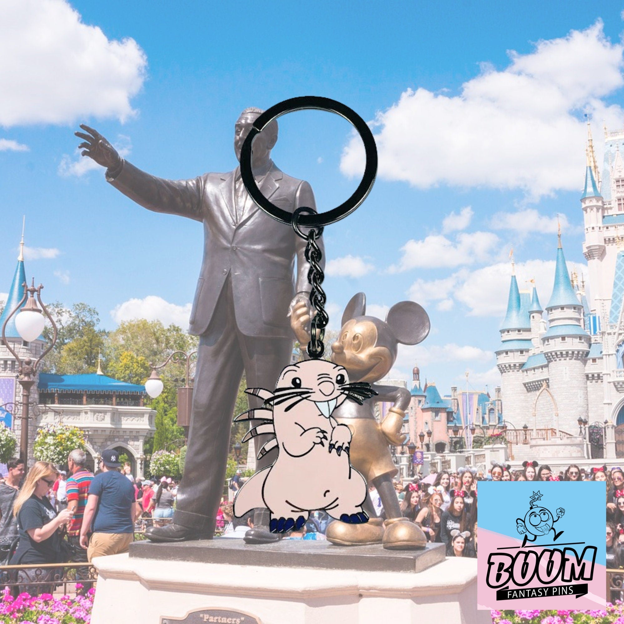 Llavero - Experimento de lanzamiento 607 de Lilo y Stitch - Disney Fantasy