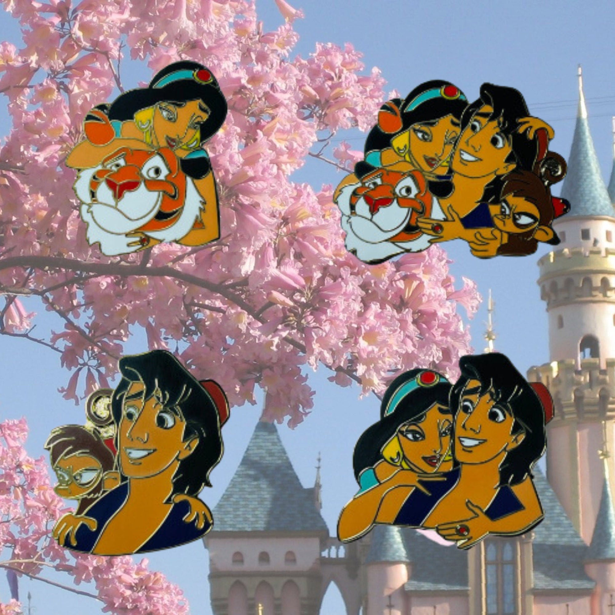 Pin – Princesa Jasmine de Aladdin – Disney Fantasy