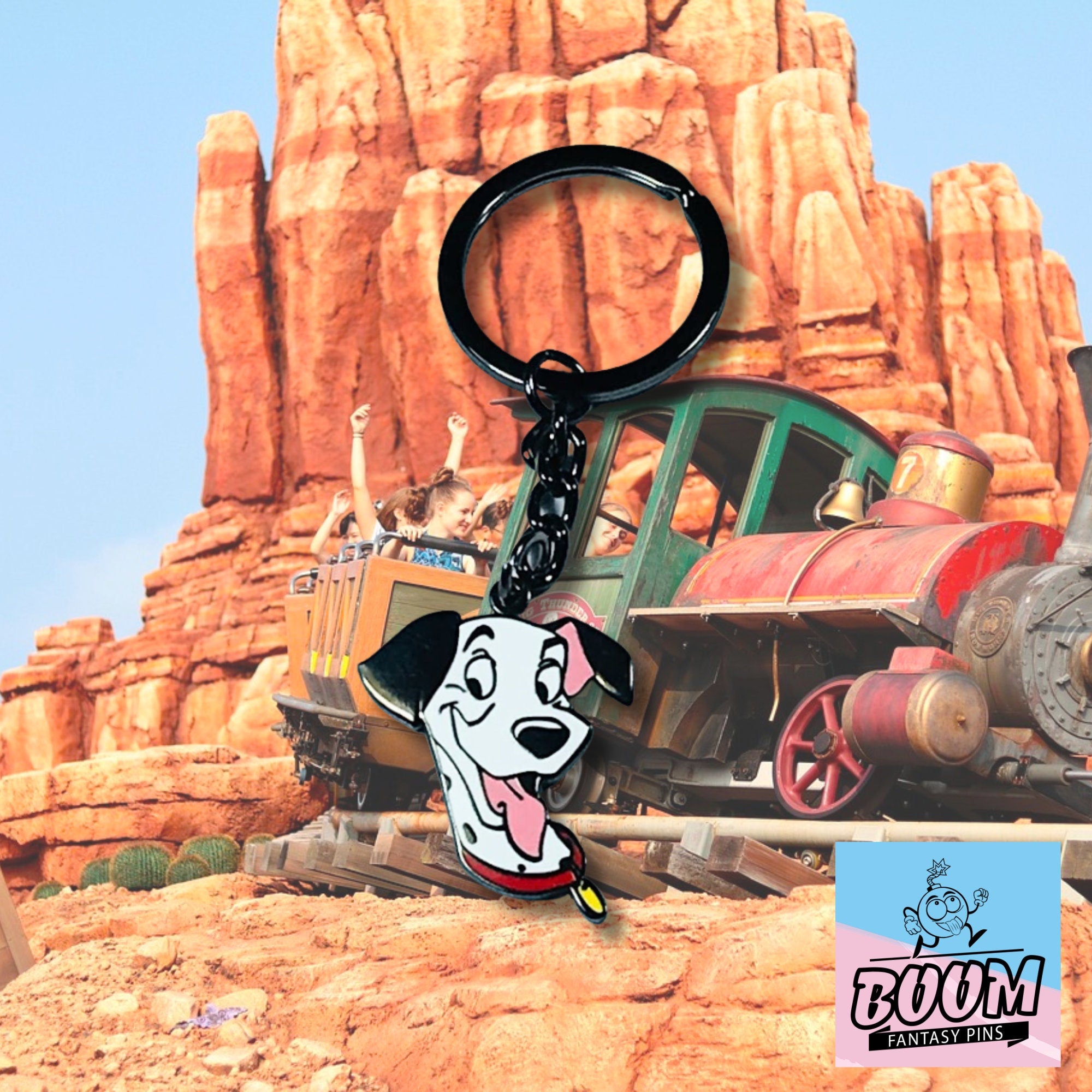 Porte-clés – Pongo des 101 Dalmatiens – Disney Fantasy