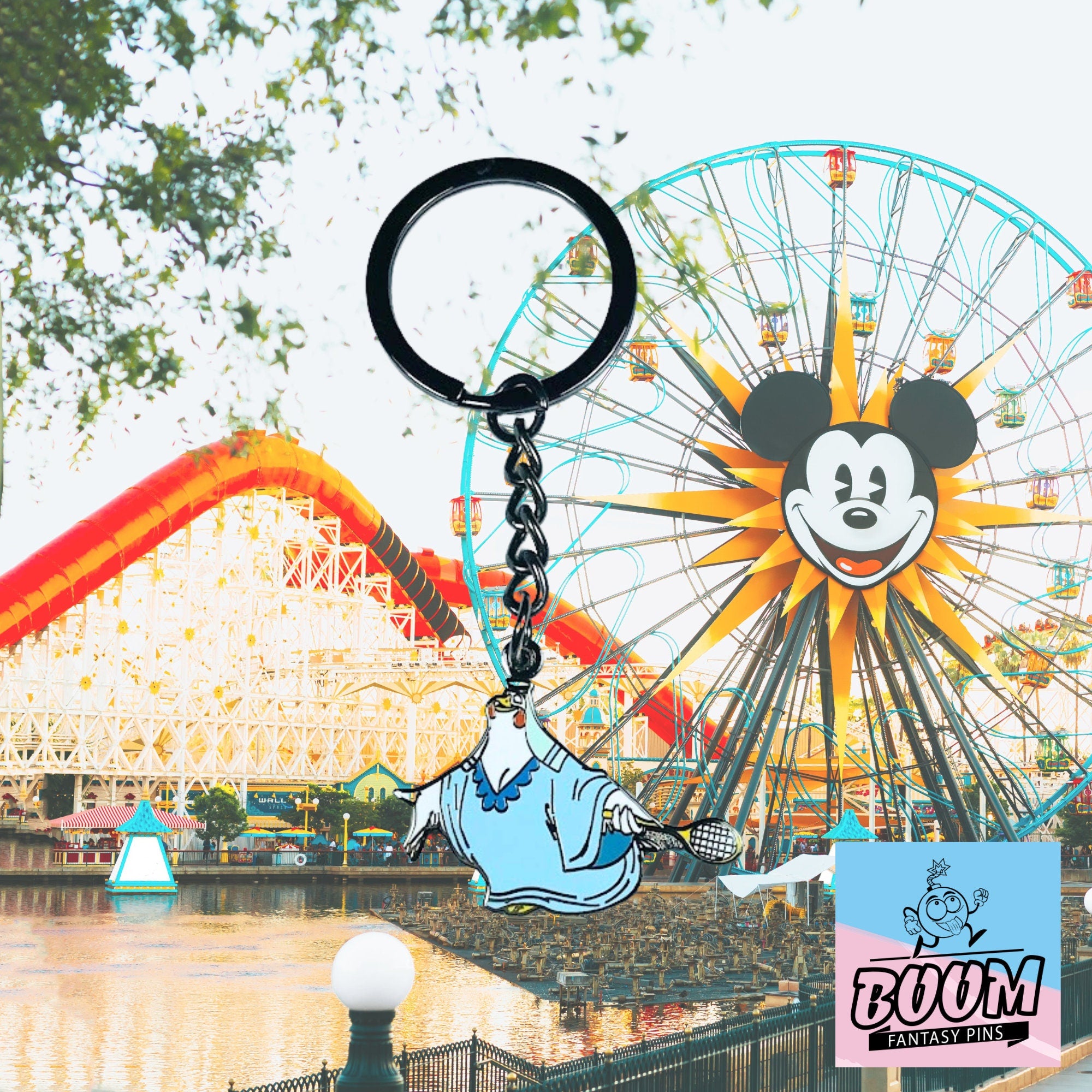 Llavero – Lady Kluck de Robin Hood – Disney Fantasy