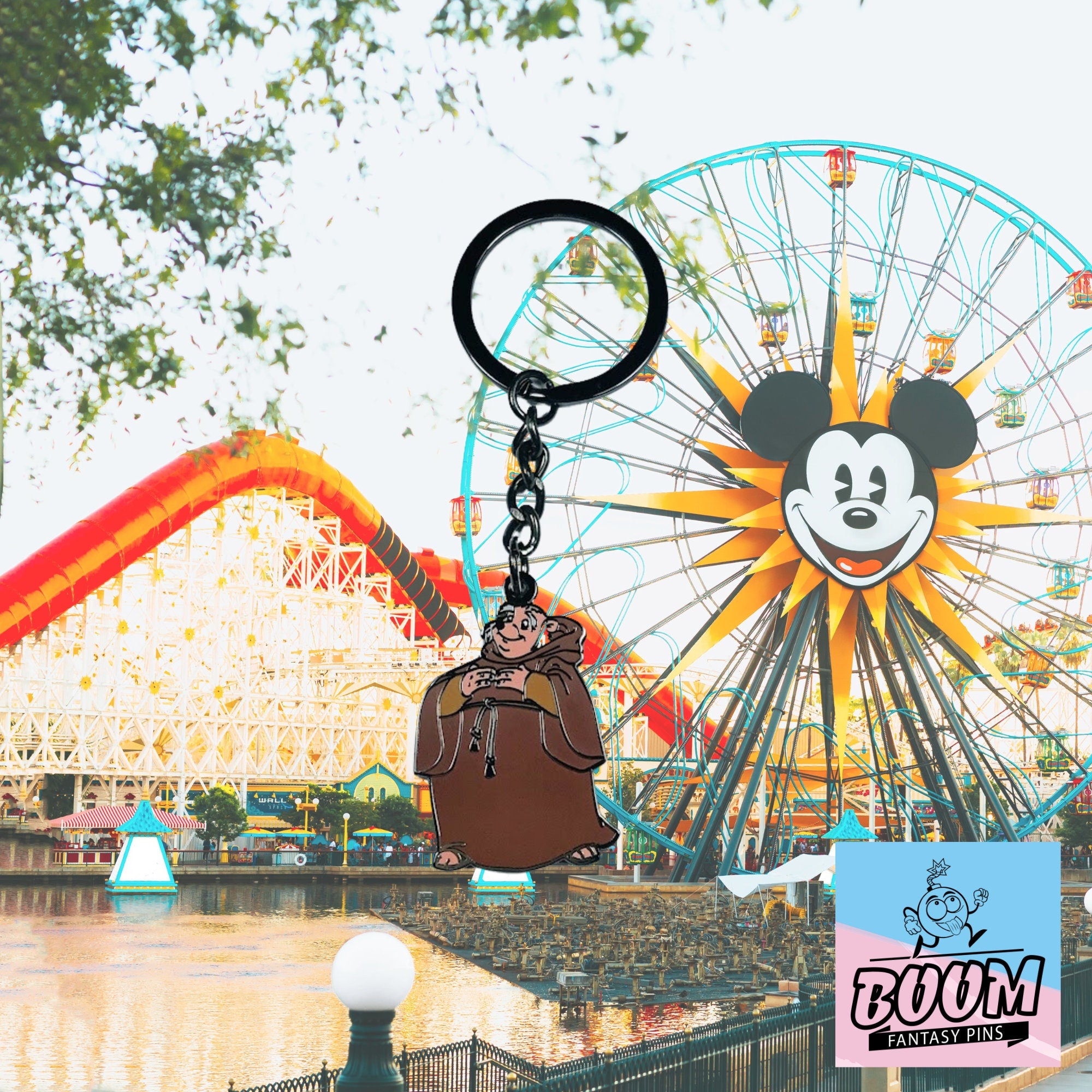 Llavero – Fraile Tuck de Robin Hood – Disney Fantasy