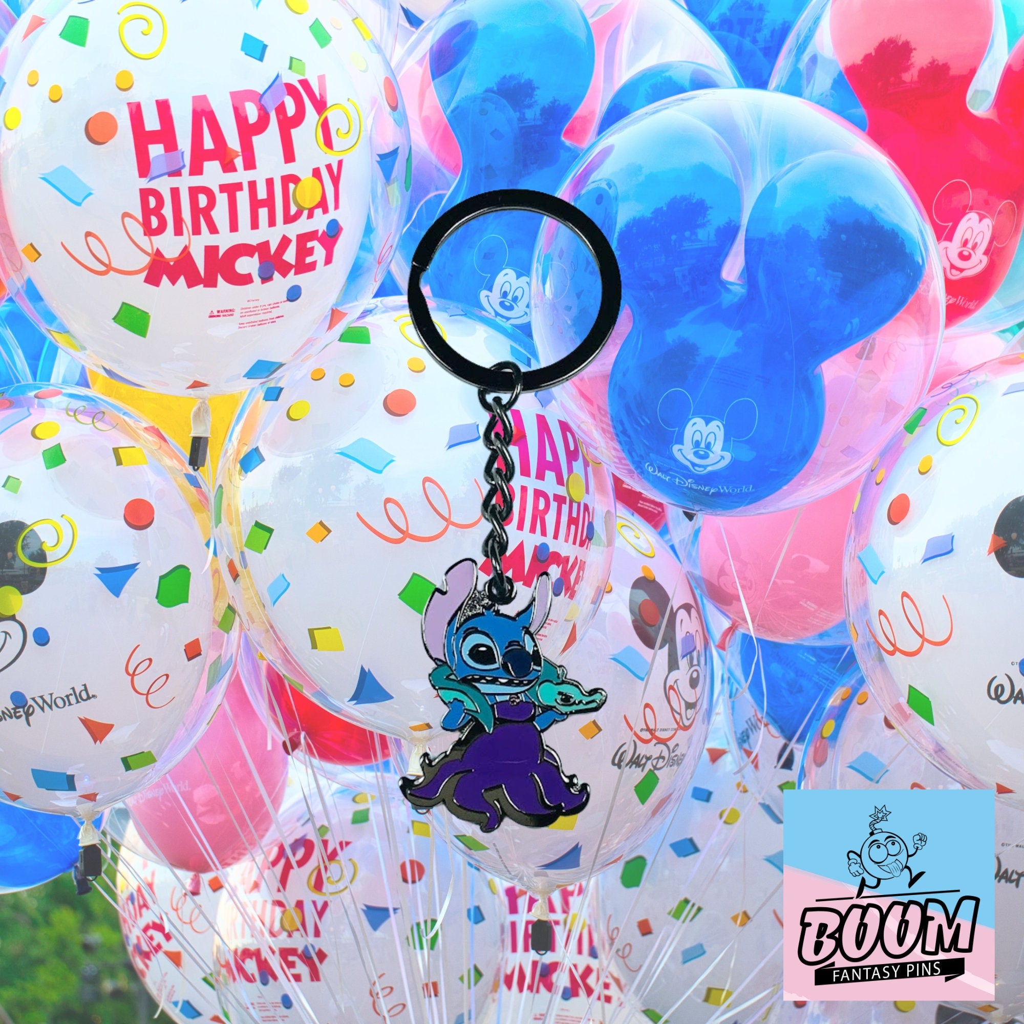 Llavero – Experimento 626 Stitch como Úrsula de Lilo &amp; Stitch – Disney Fantasy