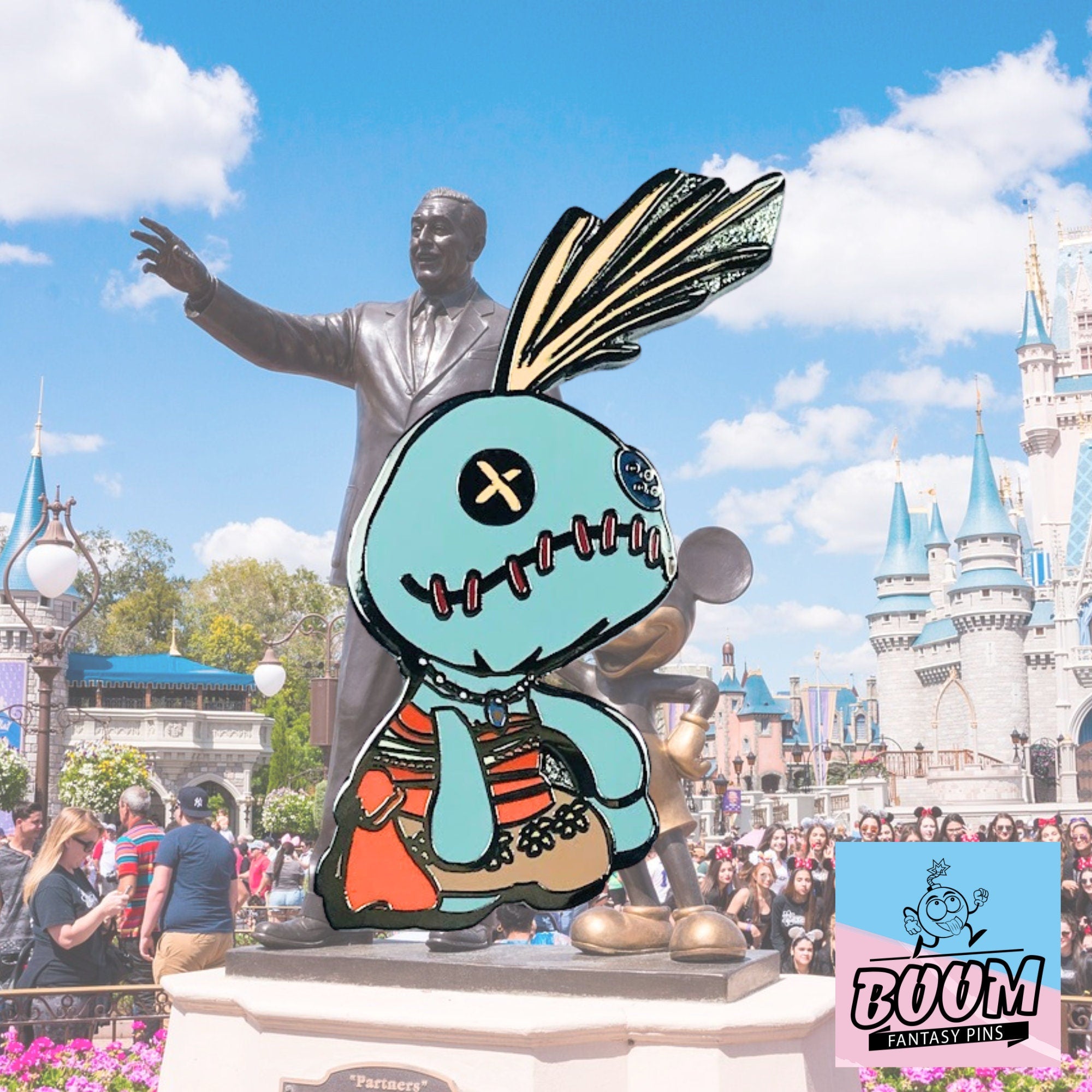 Pin – Trapos de Lilo y Stitch – Disney Fantasy