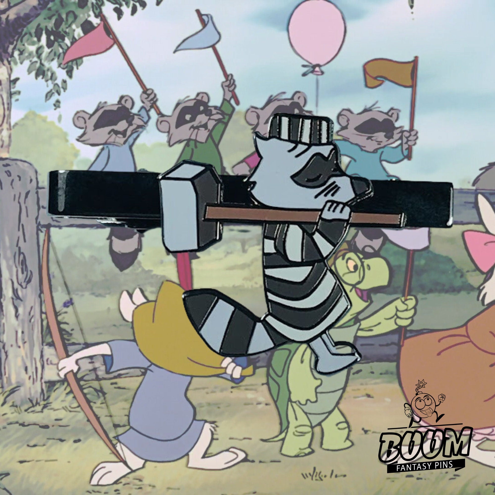 Pince à cravate – Raton laveur récurrent de Robin des Bois – Disney Fantasy