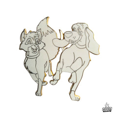 Pin's – Todd et Cooper d'Oliver et Compagnie – Disney Fantasy