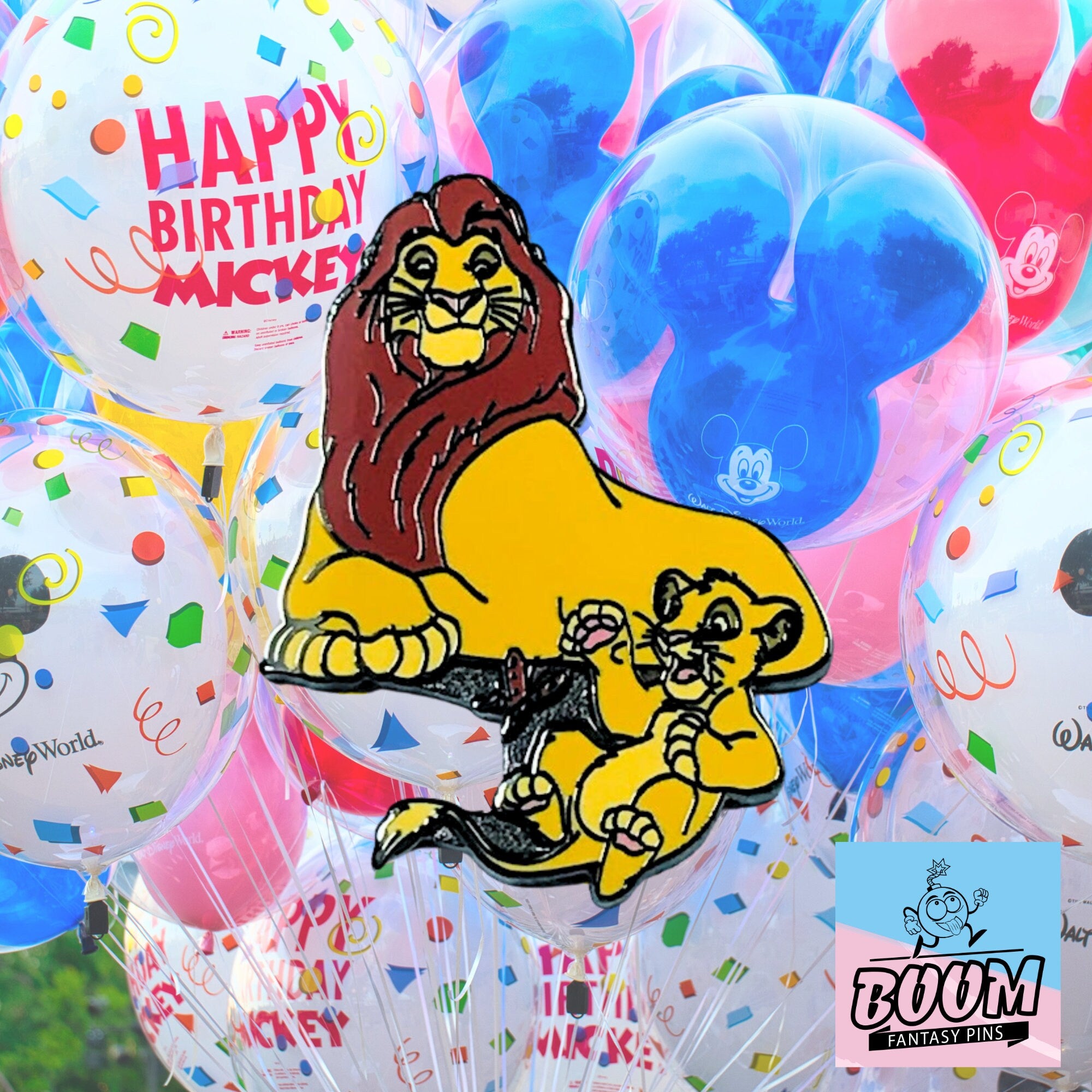 Pin – Mufasa y Simba de El Rey León – Disney Fantasy