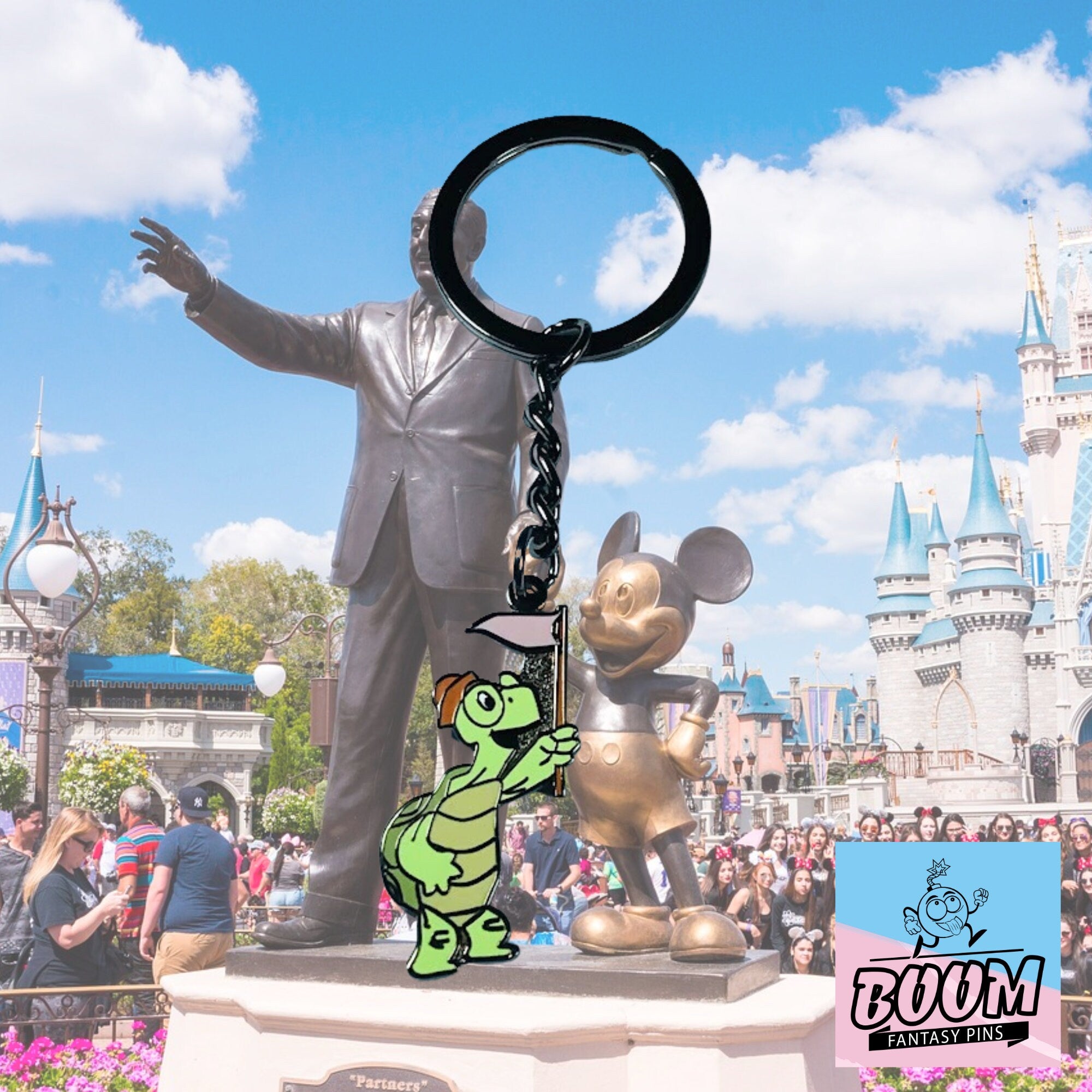 Porte-clés – Toby la tortue de Robin des Bois – Disney Fantasy