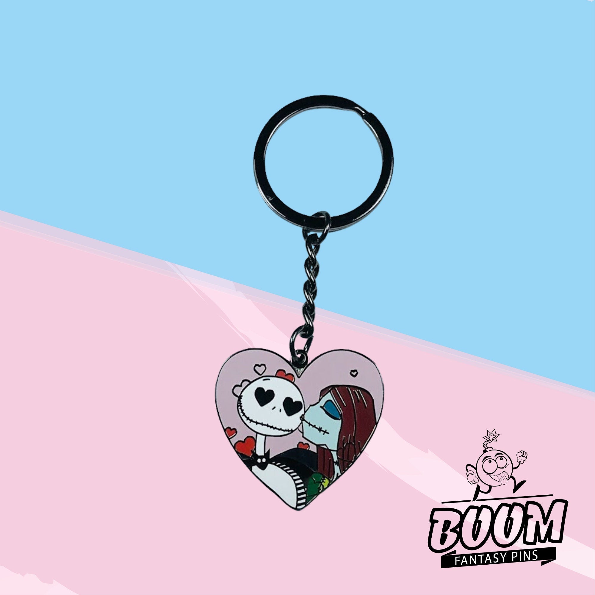 Keychain – Jack Skellington and Sally from The Nightmare Before Christmas – Disney Fantasy