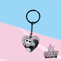 Keychain – Jack Skellington and Sally from The Nightmare Before Christmas – Disney Fantasy