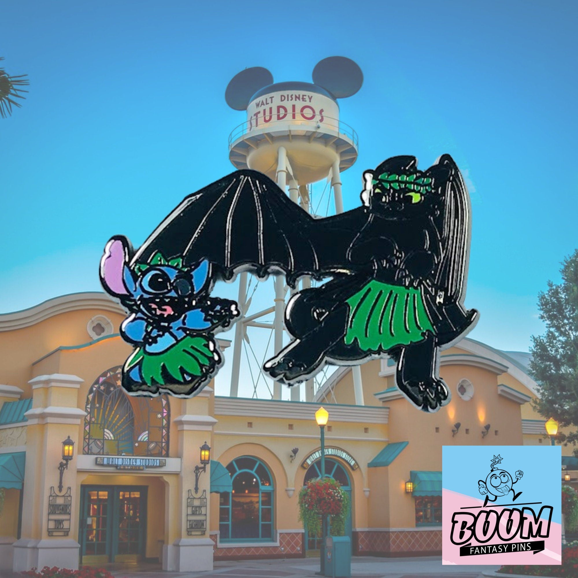 Pin – Stitch y Desdentao de Lilo y Stitch – Disney Fantasy