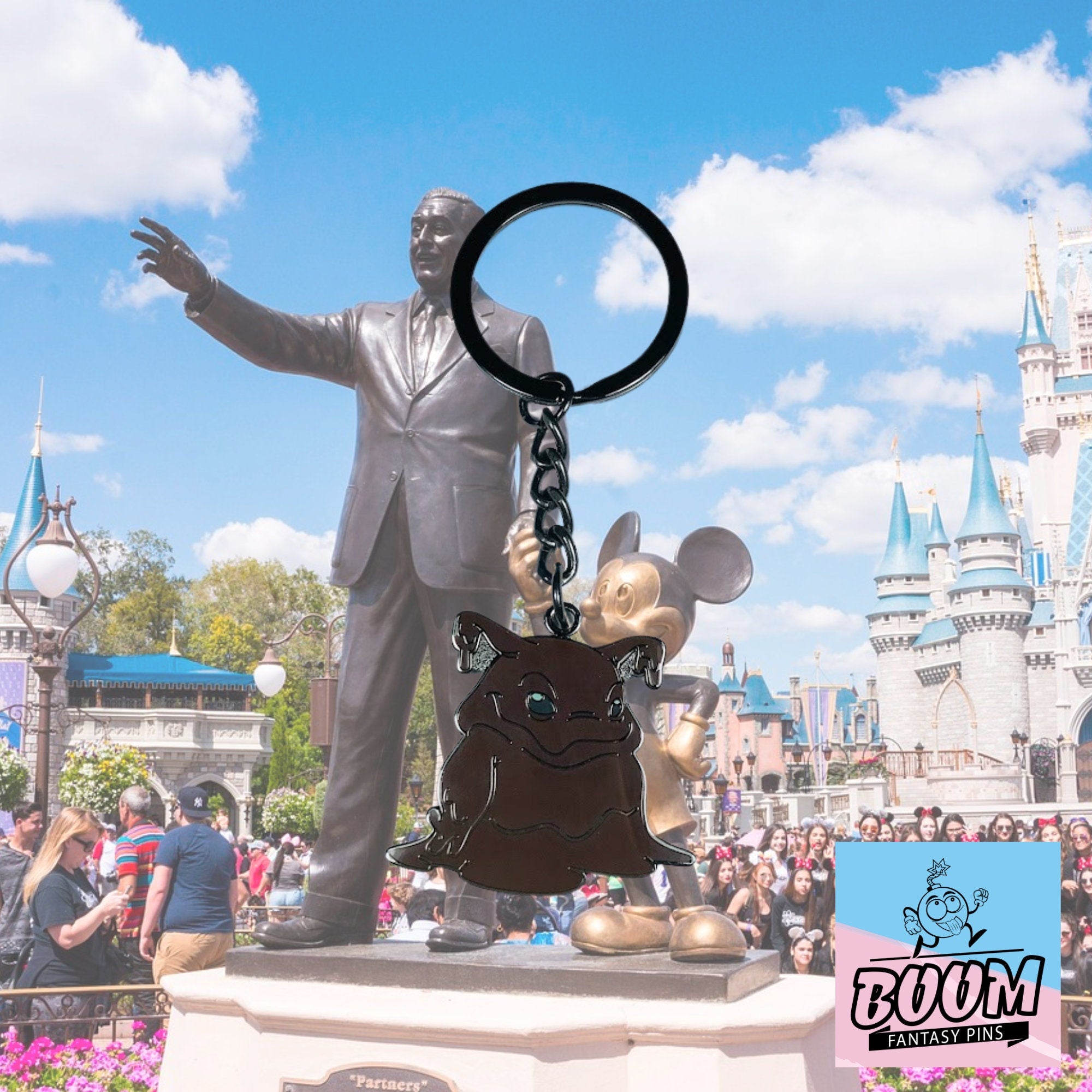 Llavero - Experimento Fudgy 054 de Lilo y Stitch - Disney Fantasy