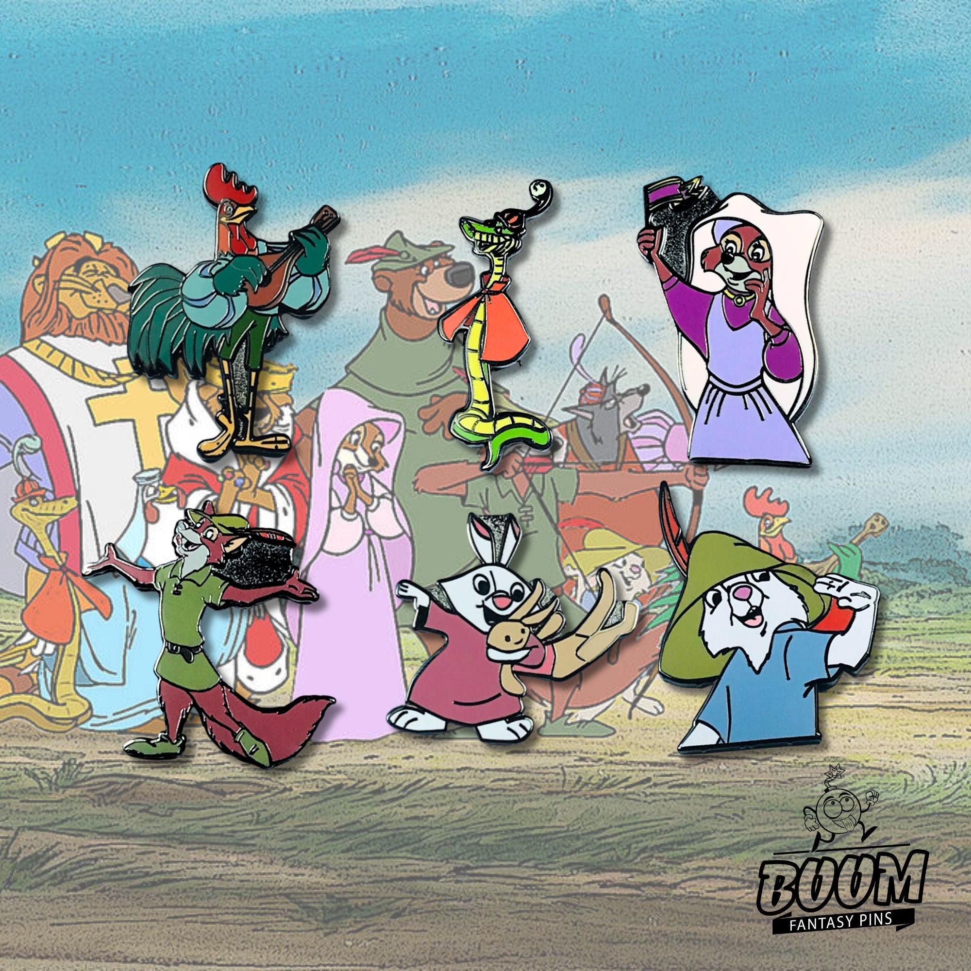 Pin's – Robin des Bois du film Robin des Bois – Disney Fantasy