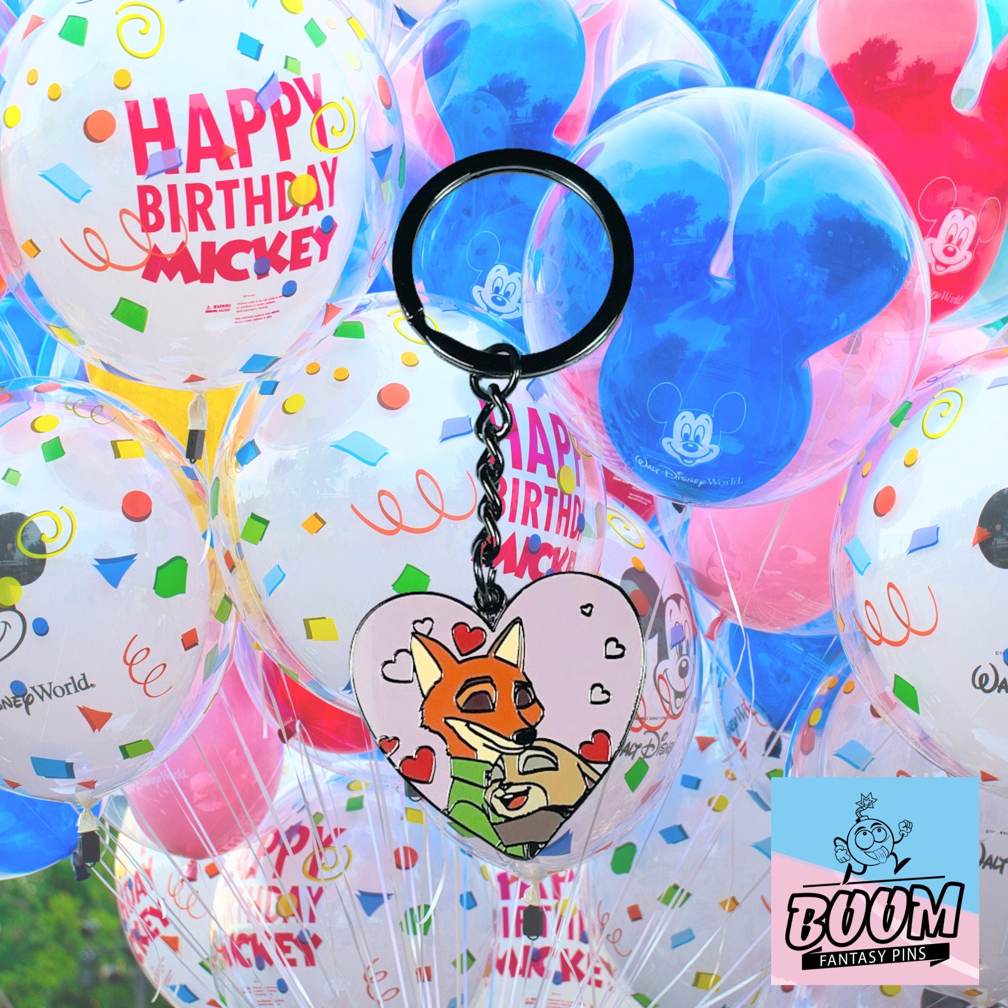 Llavero – Judy Hopps y Nick Wilde de Zootopia – Disney Fantasy