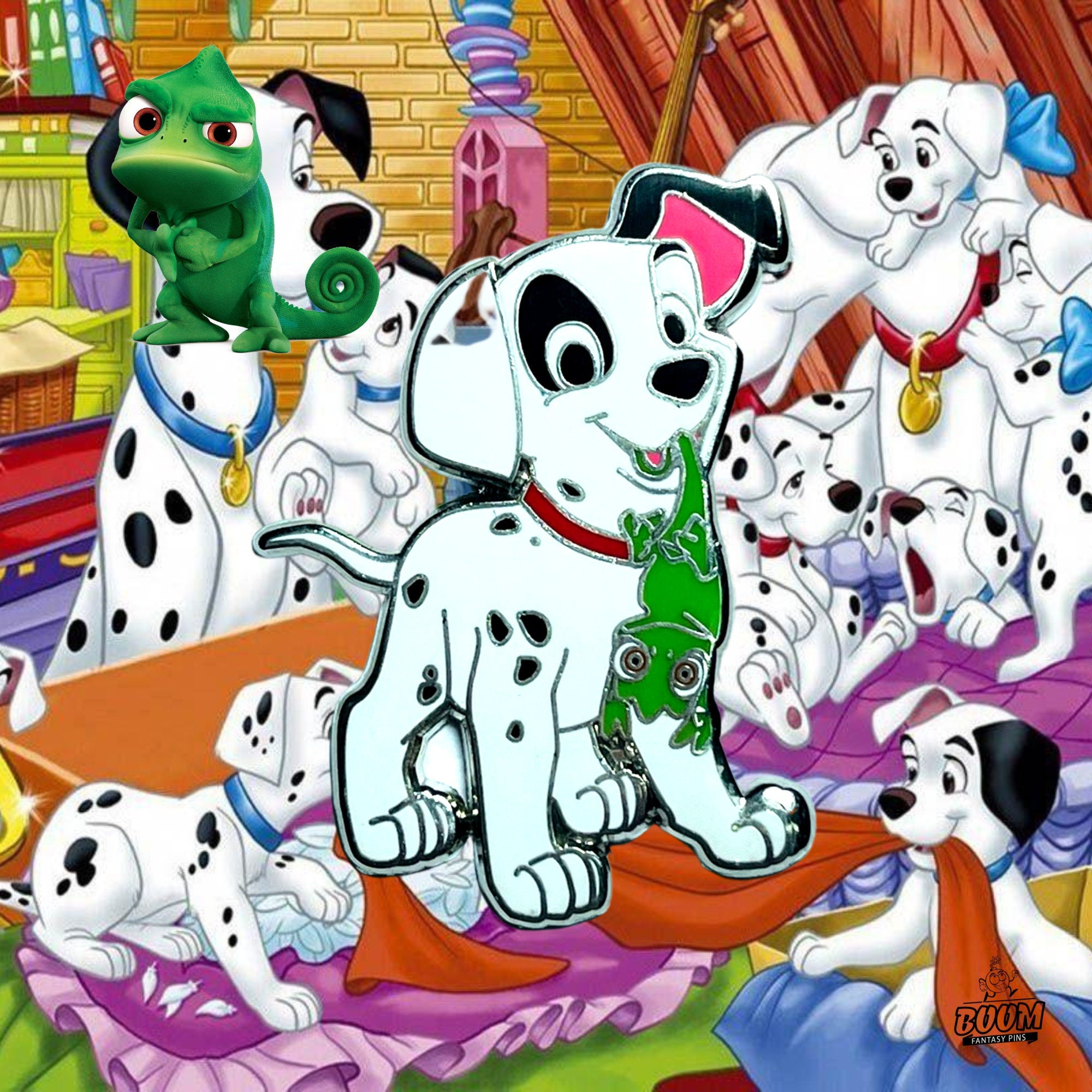 Pin – Cachorro y Pascal de 101 Dálmatas – Disney Fantasy