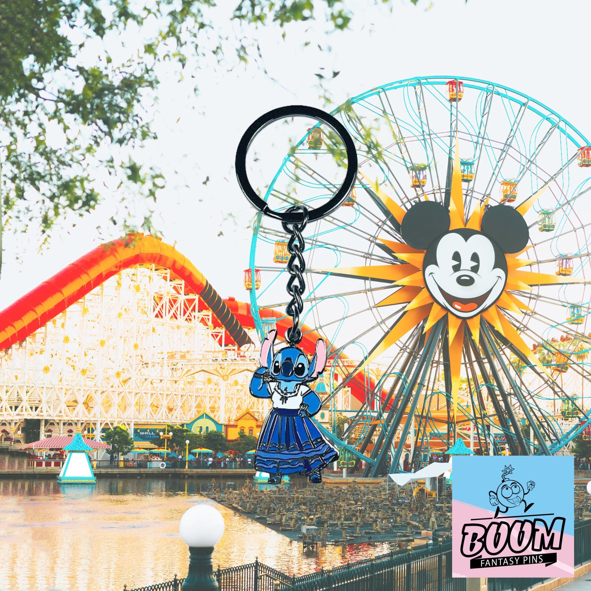 Porte-clés – Stitch Expérience 626 de Lilo &amp; Stitch – Disney Fantasy