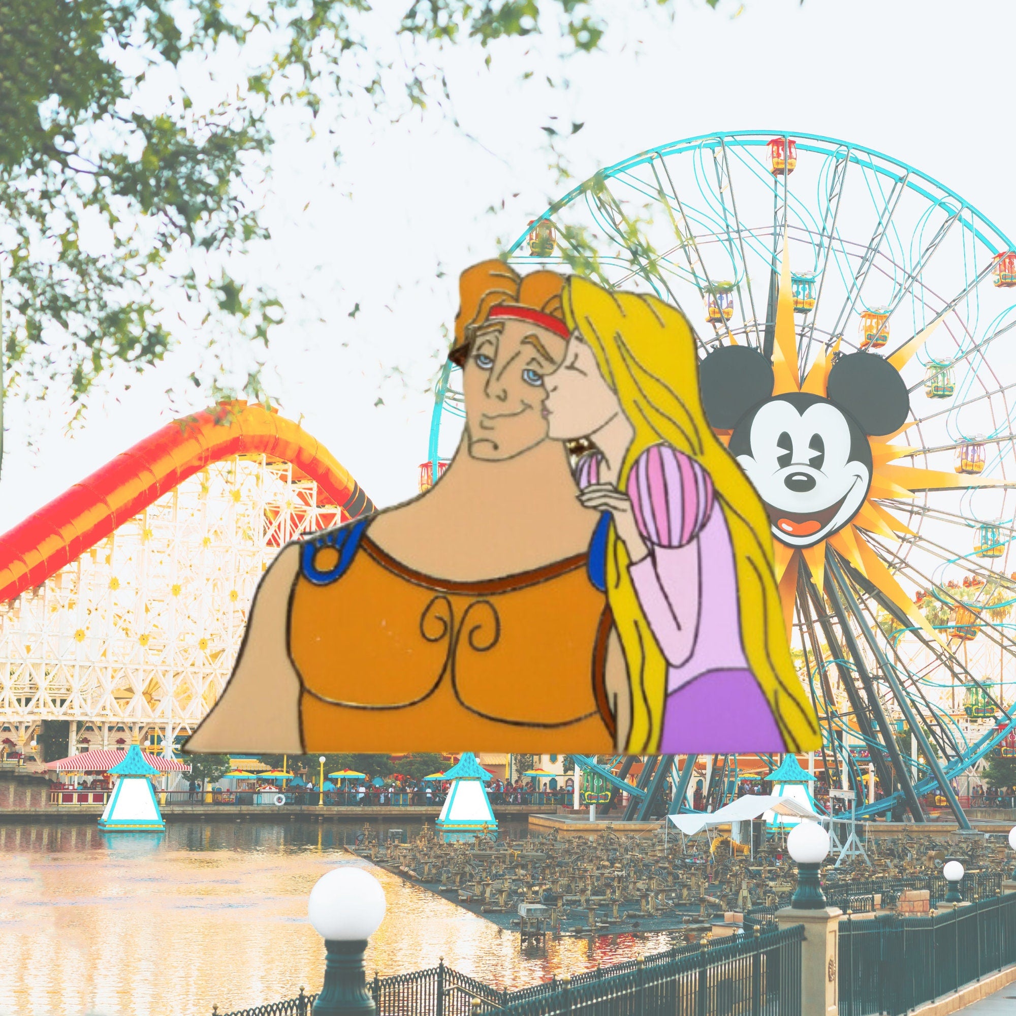 Pin – Hércules de Hércules y Rapunzel – Disney Fantasy