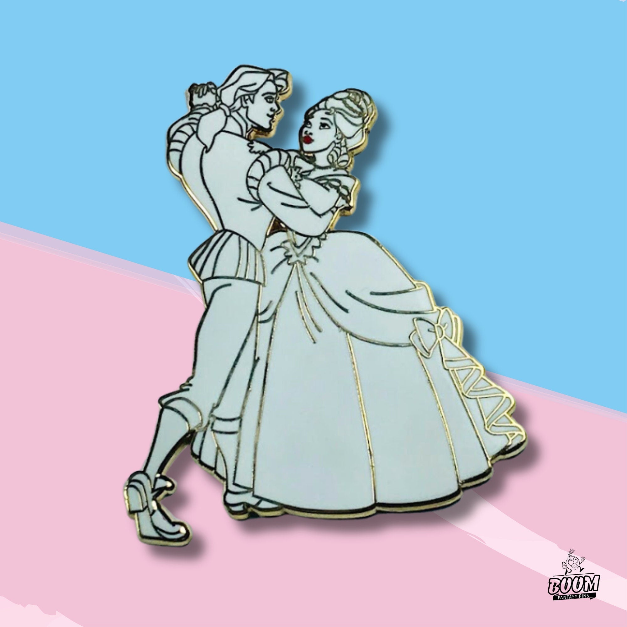 Pin's – Pocahontas et John Smith du film Pocahontas – Disney Fantasy