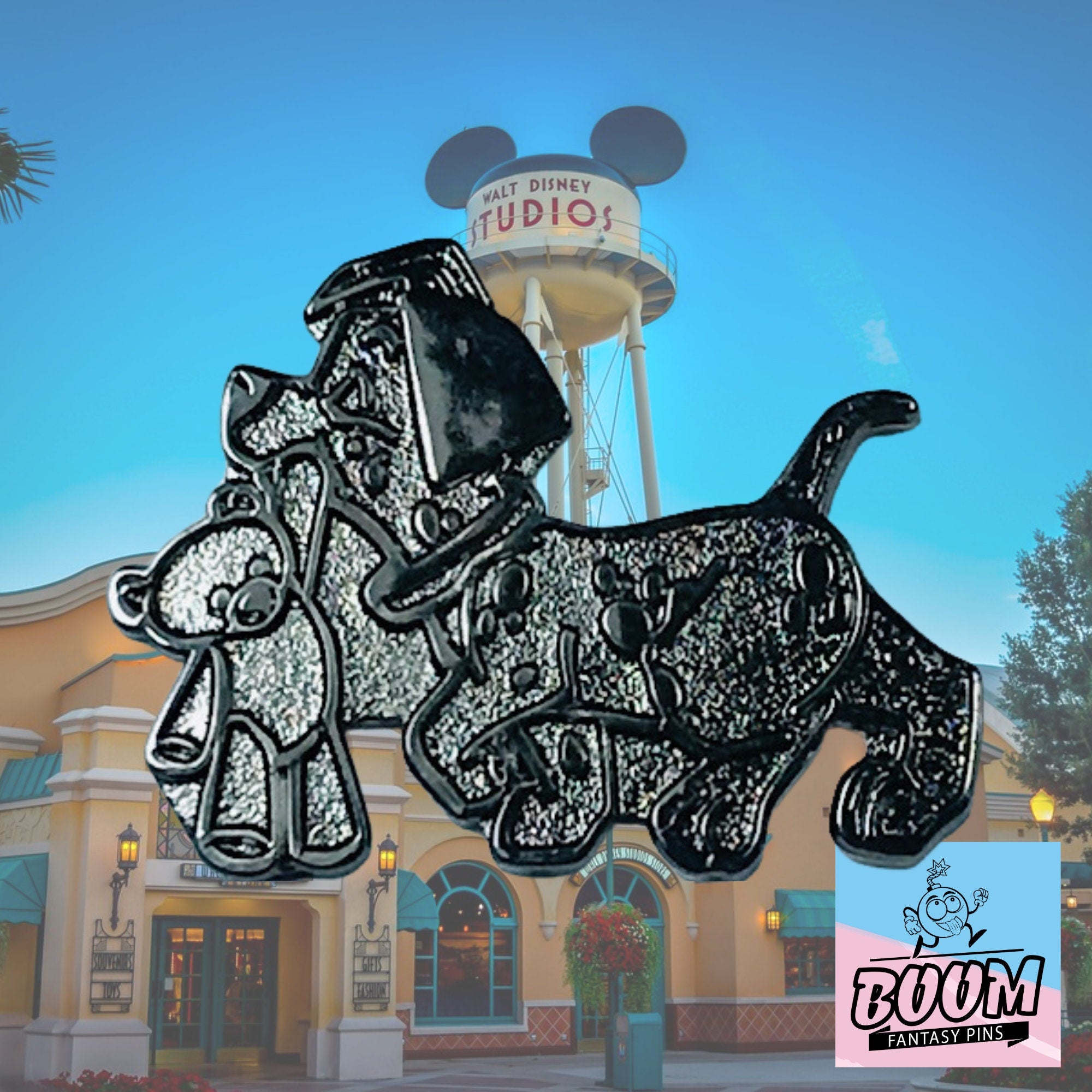 Pin – Patch y Teddy de 101 Dálmatas – Disney Fantasy