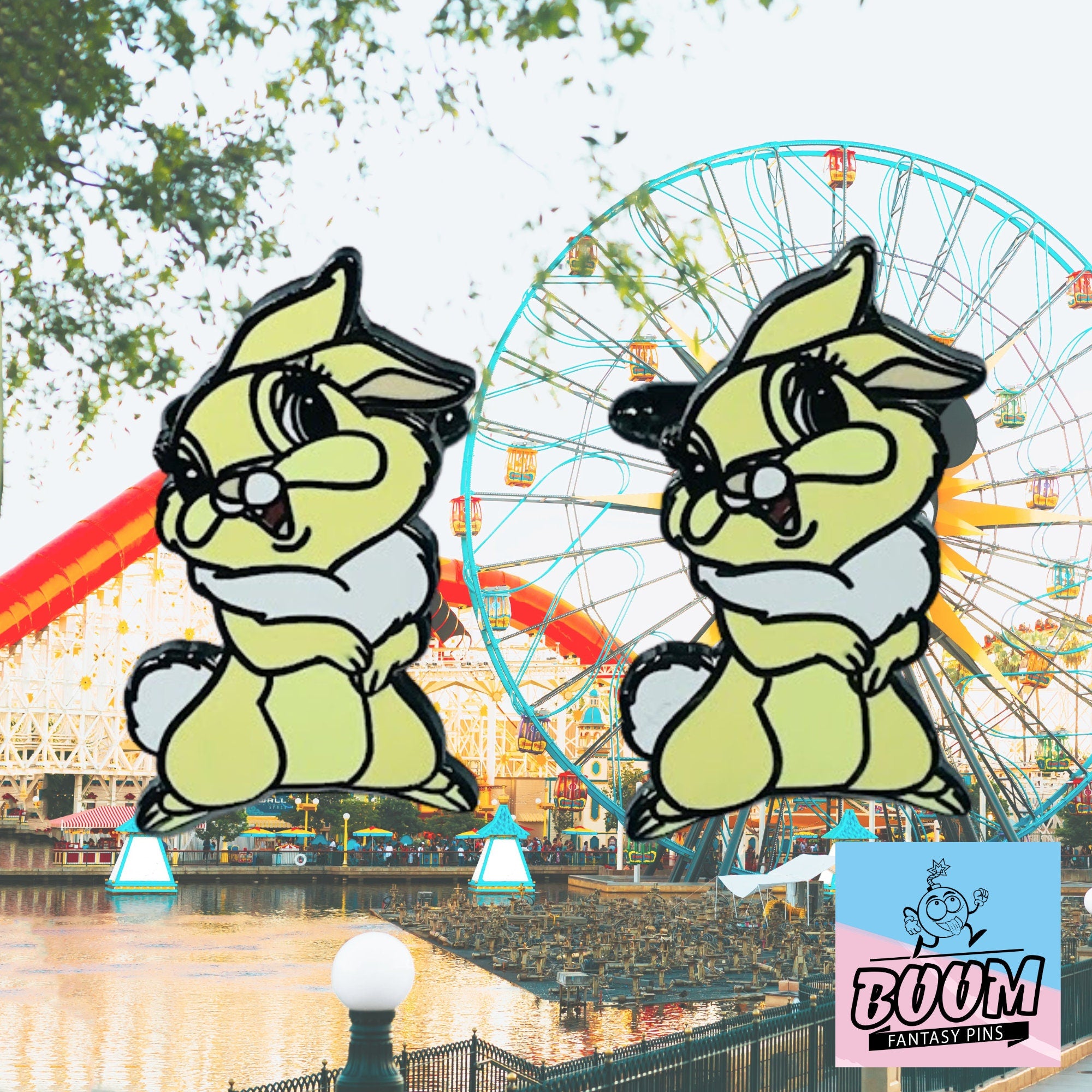 Boutons de manchette – Miss Bunny de Bambi – Disney Fantasy