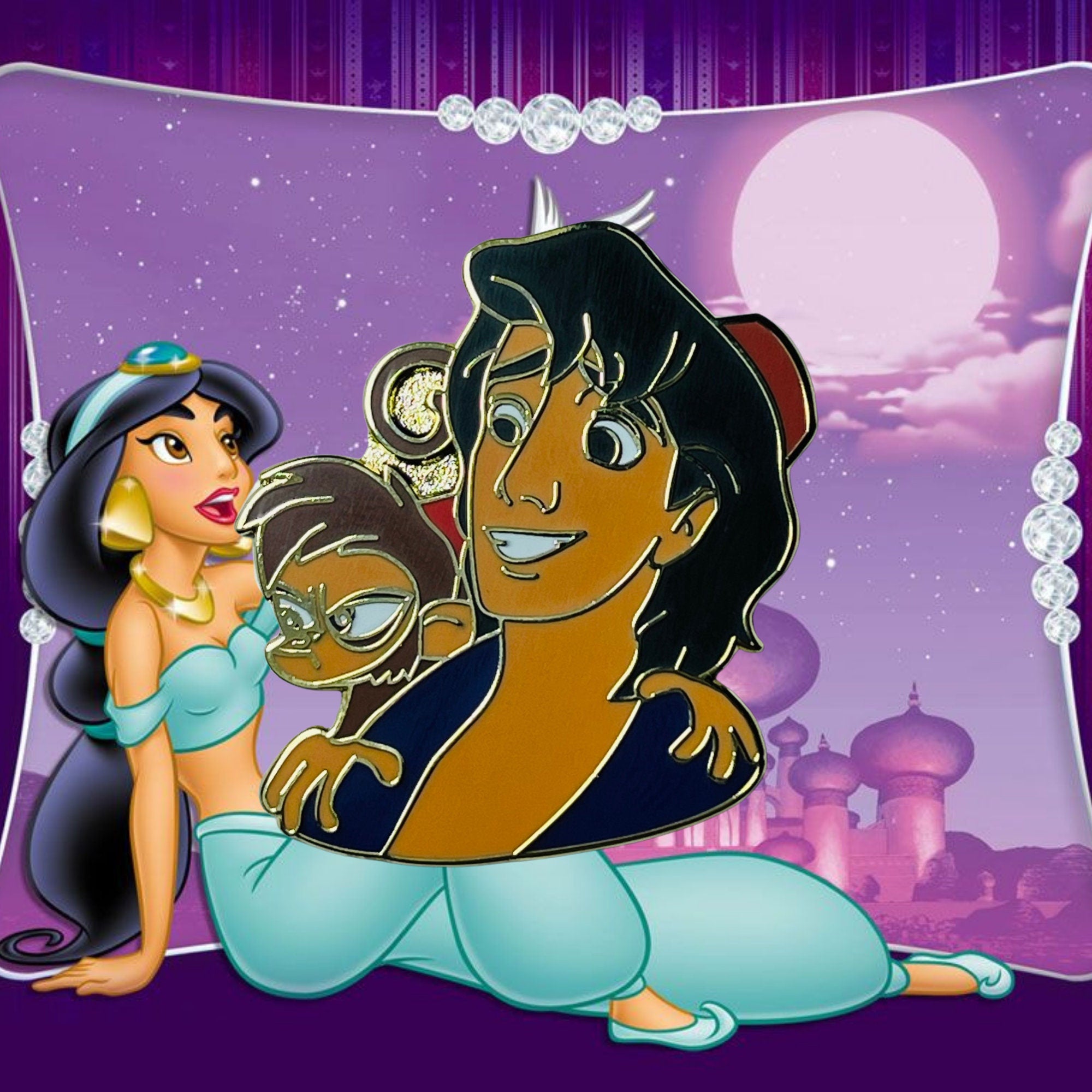 Pin – Aladdin y Abu de Aladdin – Disney Fantasy
