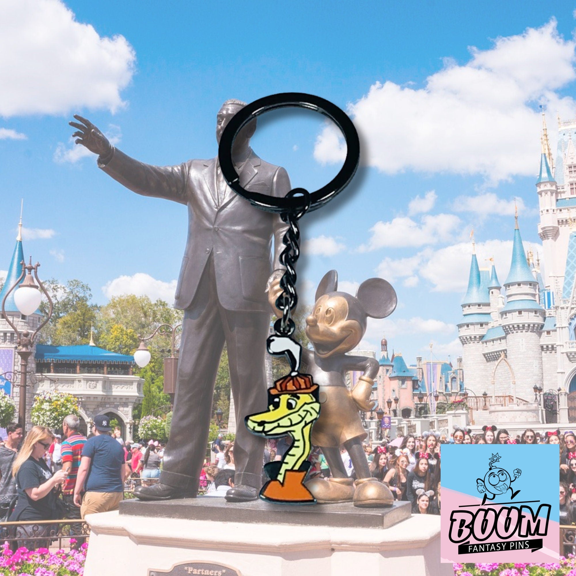 Porte-clés – Sir Hiss de Robin des Bois – Disney Fantasy